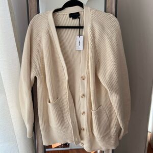 NWT Hatch Maternity Marlow Cotton Cardigan Size 4 (fits like XL)